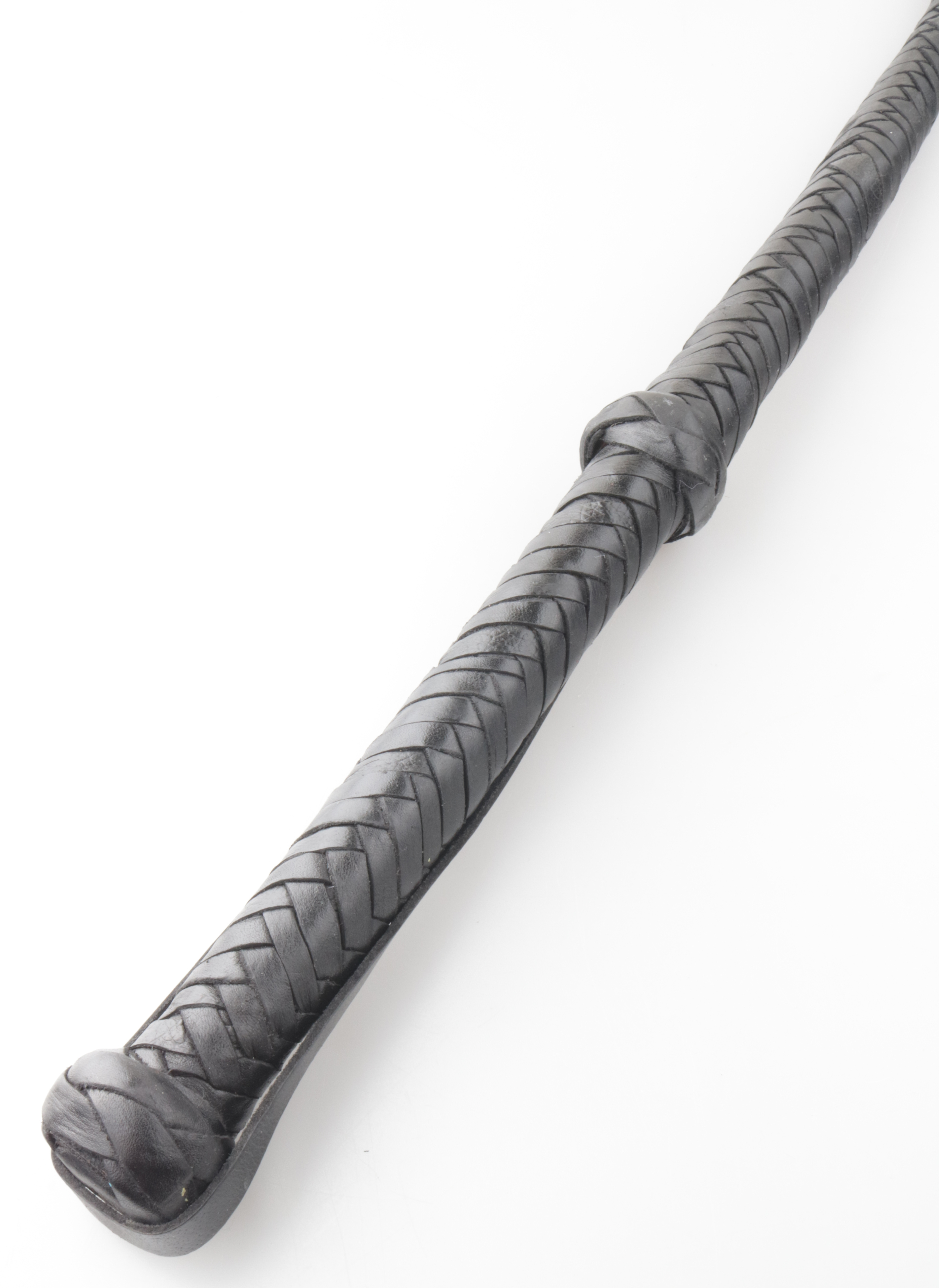 PEITSCHE - Bull-Whip schwarz 60cm