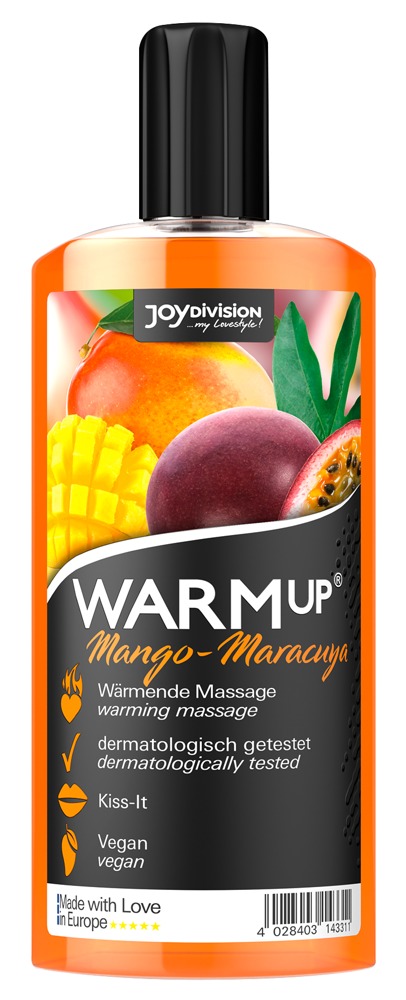 WARMup – Massage-Liquid mit Wärme-Effekt - Mango/Maracuja