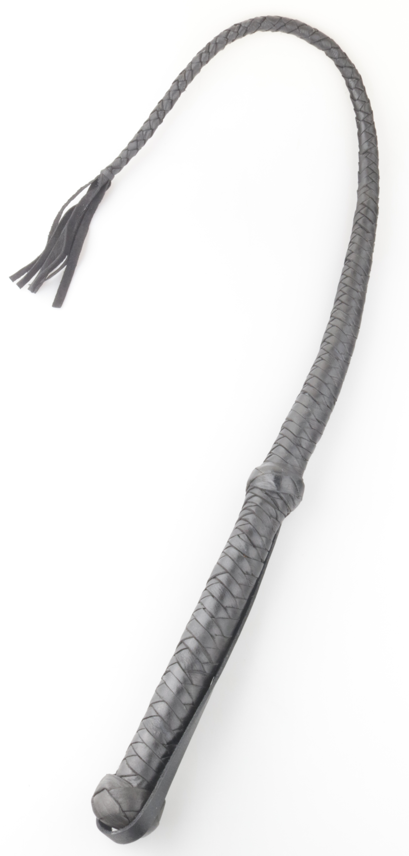 PEITSCHE - Bull-Whip schwarz 080cm